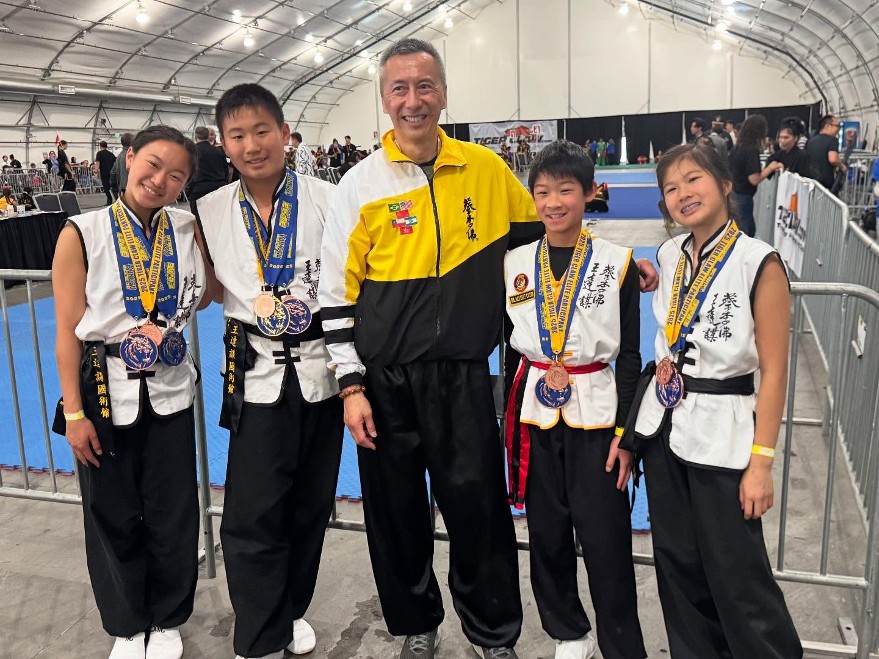 May 2025 Tiger Claw Elite Championship Tat Wong Kung Fu Academy San Mateo Students
